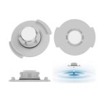 Roborock víztartály szűrő E4/E5/S5/S6/Q7Max/Q5Pro szériához, 12db