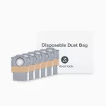 Roborock eldobható porzsák Qrevo széria S/Pro és S8 Max/V/Ultra modellekhez, 6db